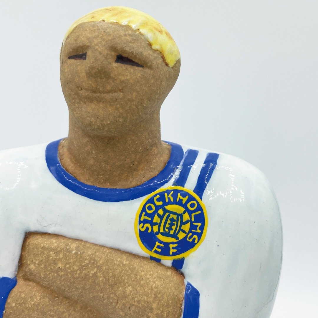 【ヴィンテージ】25 フットボールプレイヤー（リサ・ラーソン／Lisa Larson）