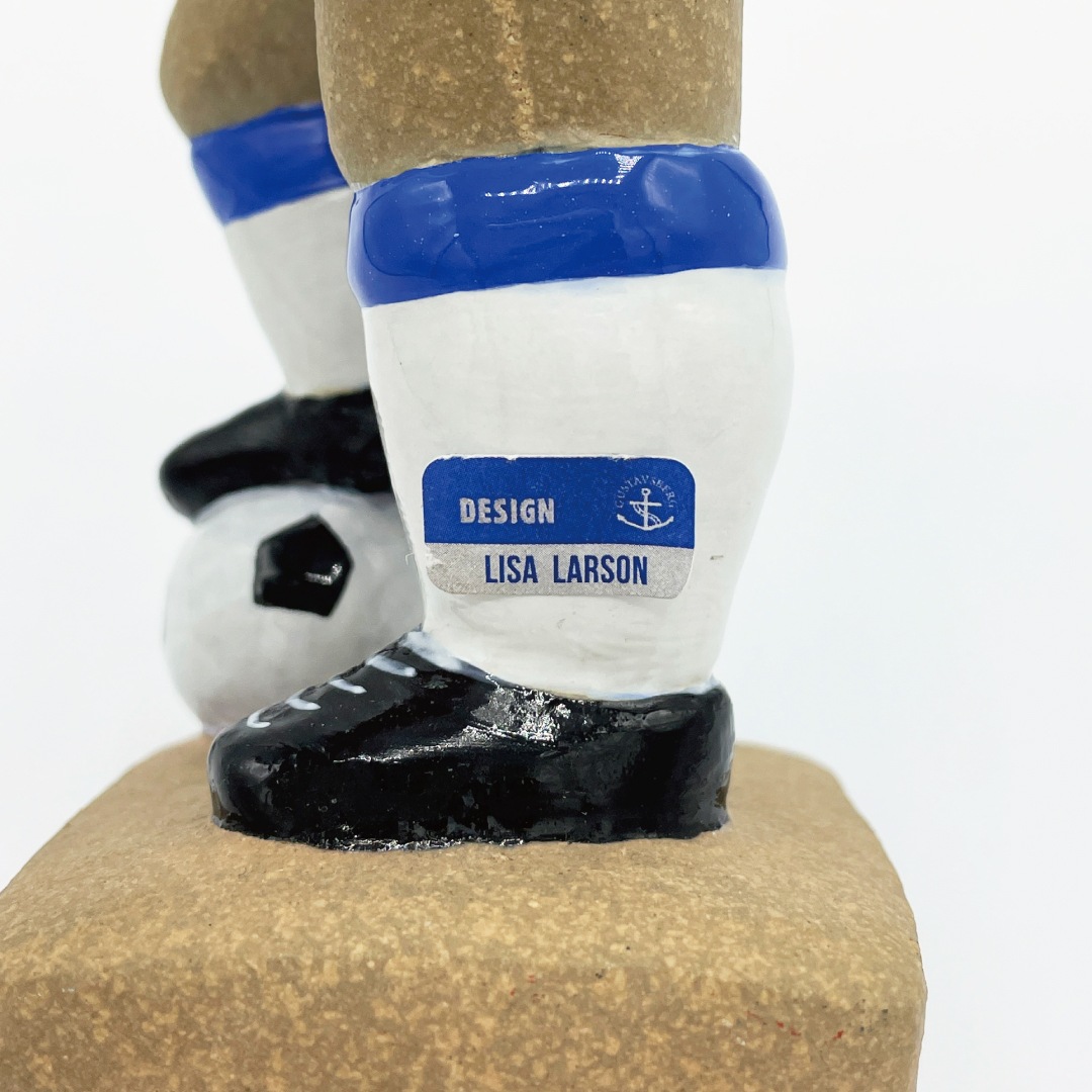 【ヴィンテージ】25 フットボールプレイヤー（リサ・ラーソン／Lisa Larson）