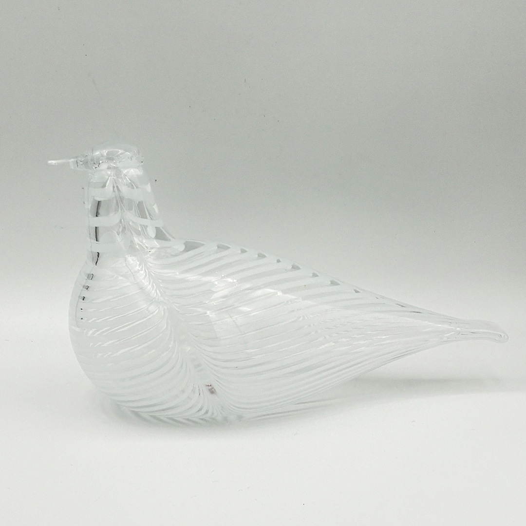 ヴィンテージ】65 Palvipyy / Hazel Grouse クリア×ホワイト（オイバ