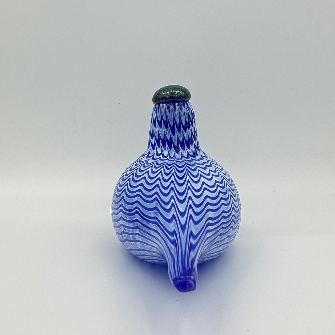 【ヴィンテージ】66 Lintu Sininen / Blue Bird	ブルー×ホワイト（オイバ・トイッカ／Oiva Toikka）