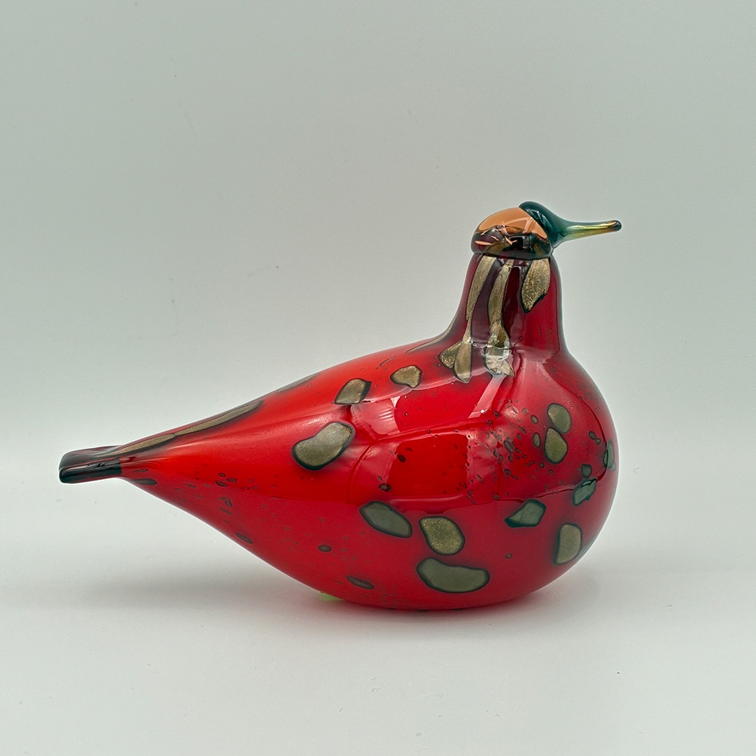 ヴィンテージ】67 Jouliana レッド（オイバ・トイッカ／Oiva Toikka