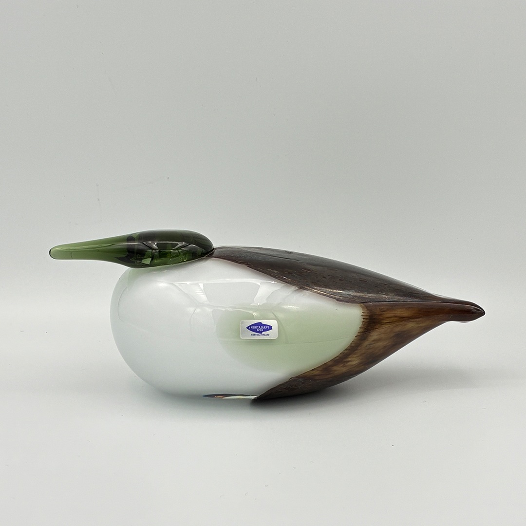 【ヴィンテージ】68 Haahka / Eider ホワイト×グリーン（オイバ・トイッカ／Oiva Toikka）