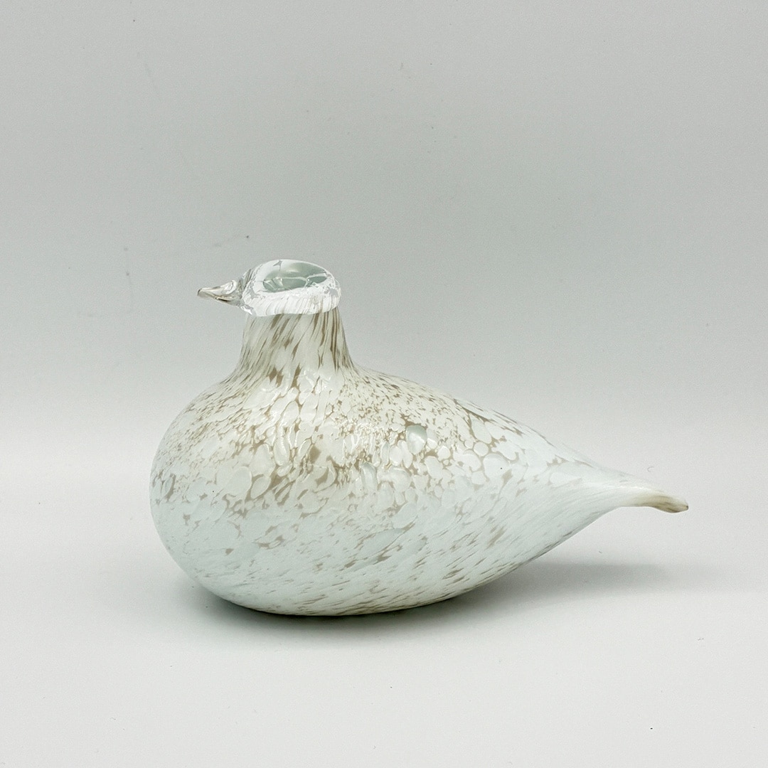 【ヴィンテージ】69 Riekko / Willow Grouse ホワイト（オイバ・トイッカ／Oiva Toikka）