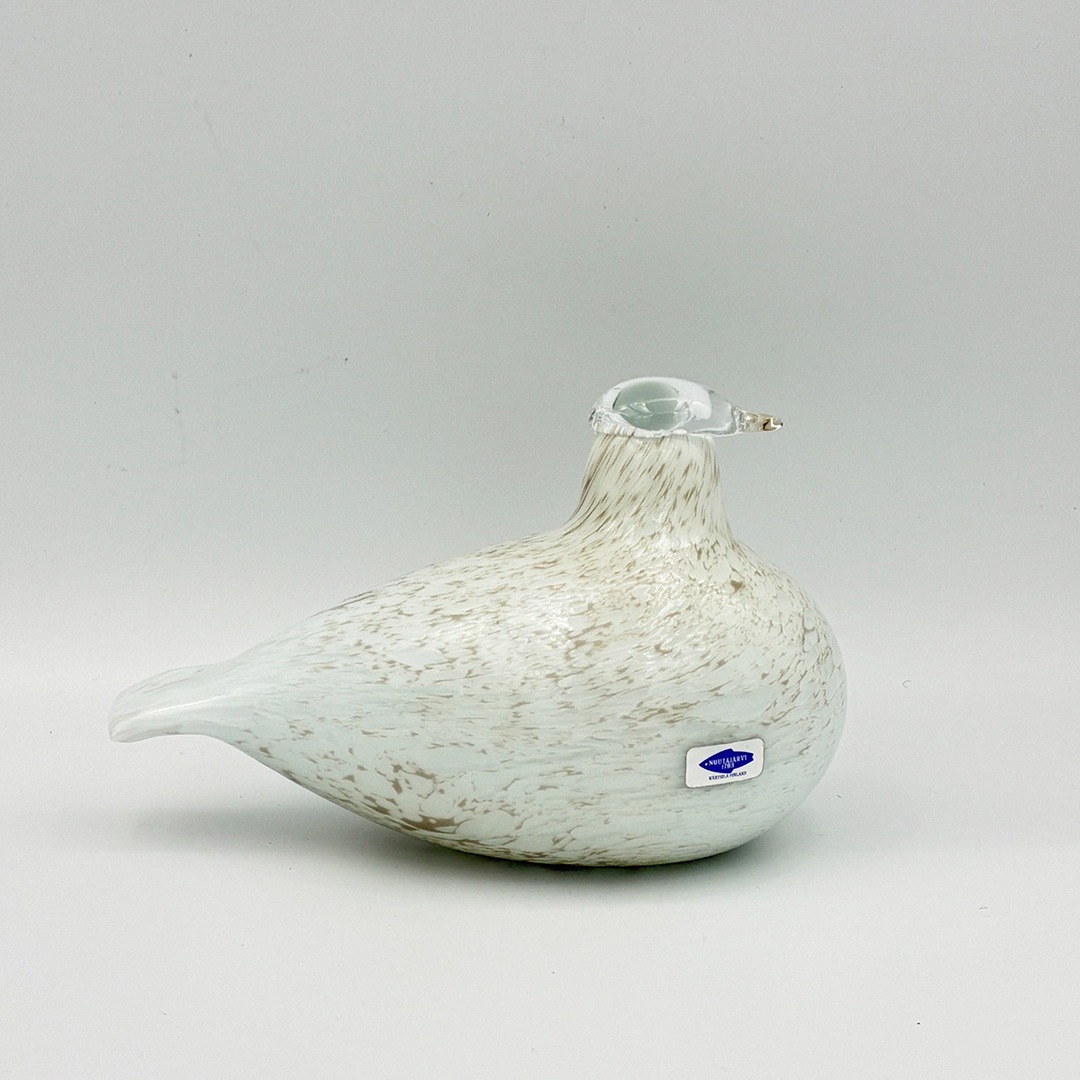 【ヴィンテージ】69 Riekko / Willow Grouse ホワイト（オイバ・トイッカ／Oiva Toikka）