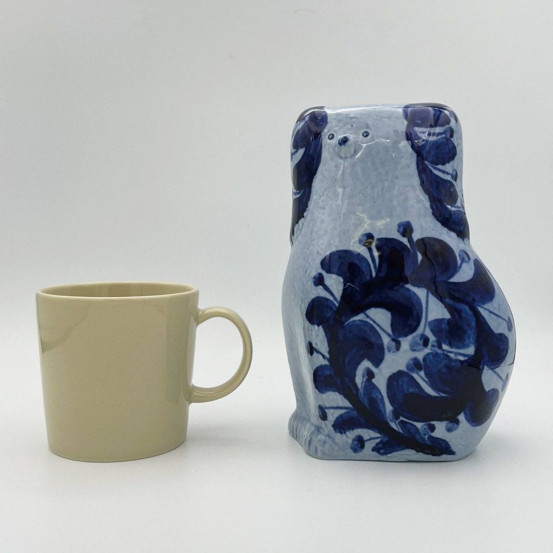 【ヴィンテージ】31 プードル（向かって左向き）（リサ・ラーソン／Lisa Larson）