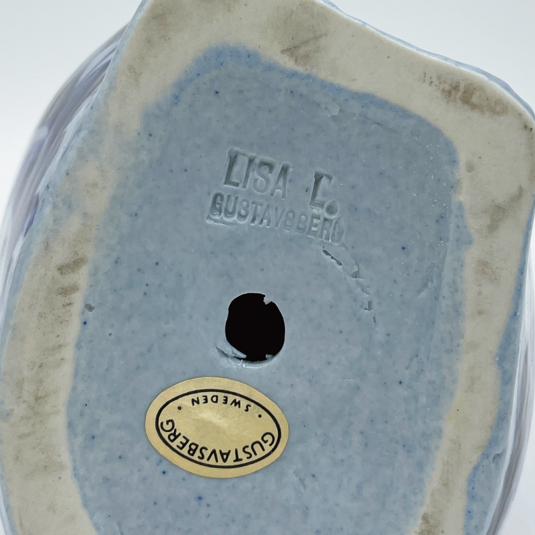 【ヴィンテージ】31 プードル（向かって左向き）（リサ・ラーソン／Lisa Larson）