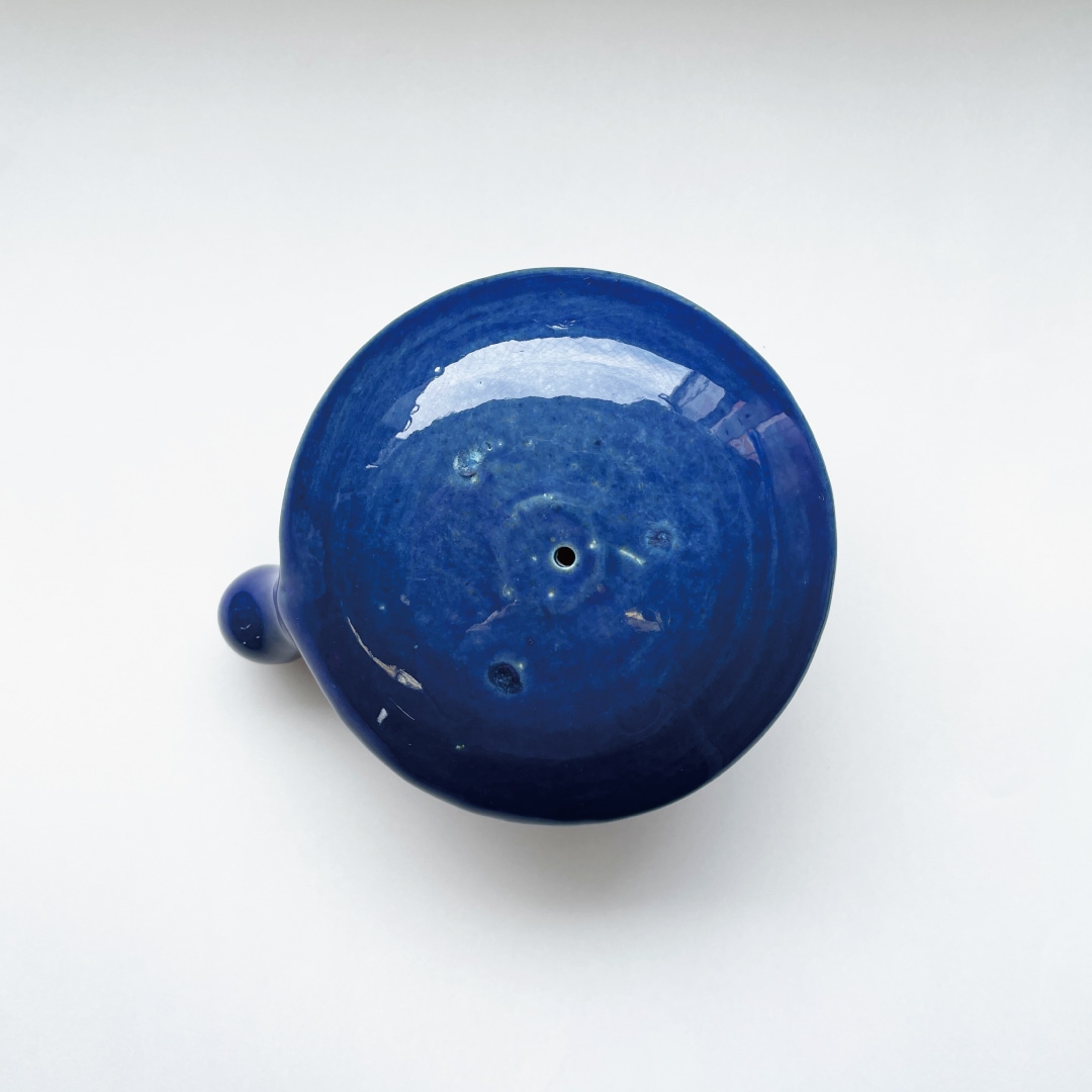 ヴィンテージ】33 青いカメ（リサ・ラーソン／Lisa Larson） フリー