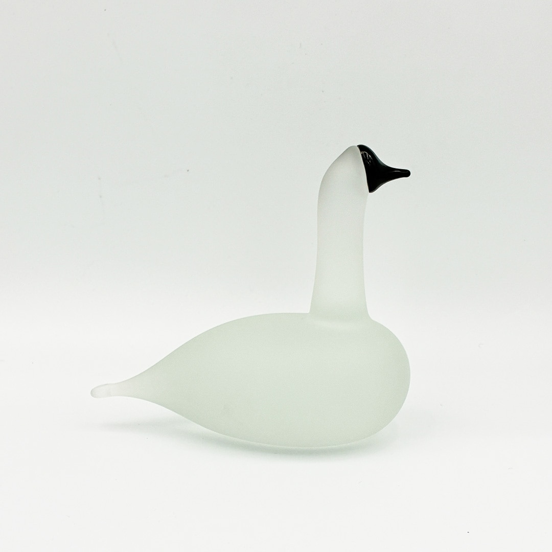 【ヴィンテージ】72 Lumihanhi / Snow Goose フロスト×ブラック（オイバ・トイッカ／Oiva Toikka）