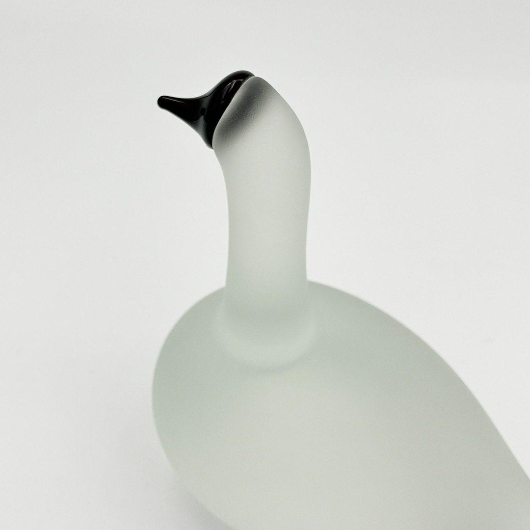 【ヴィンテージ】72 Lumihanhi / Snow Goose フロスト×ブラック（オイバ・トイッカ／Oiva Toikka）