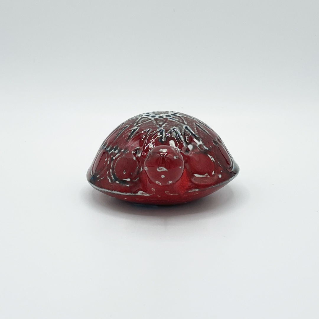 【ヴィンテージ】34 赤いカメ（リサ・ラーソン／Lisa Larson）