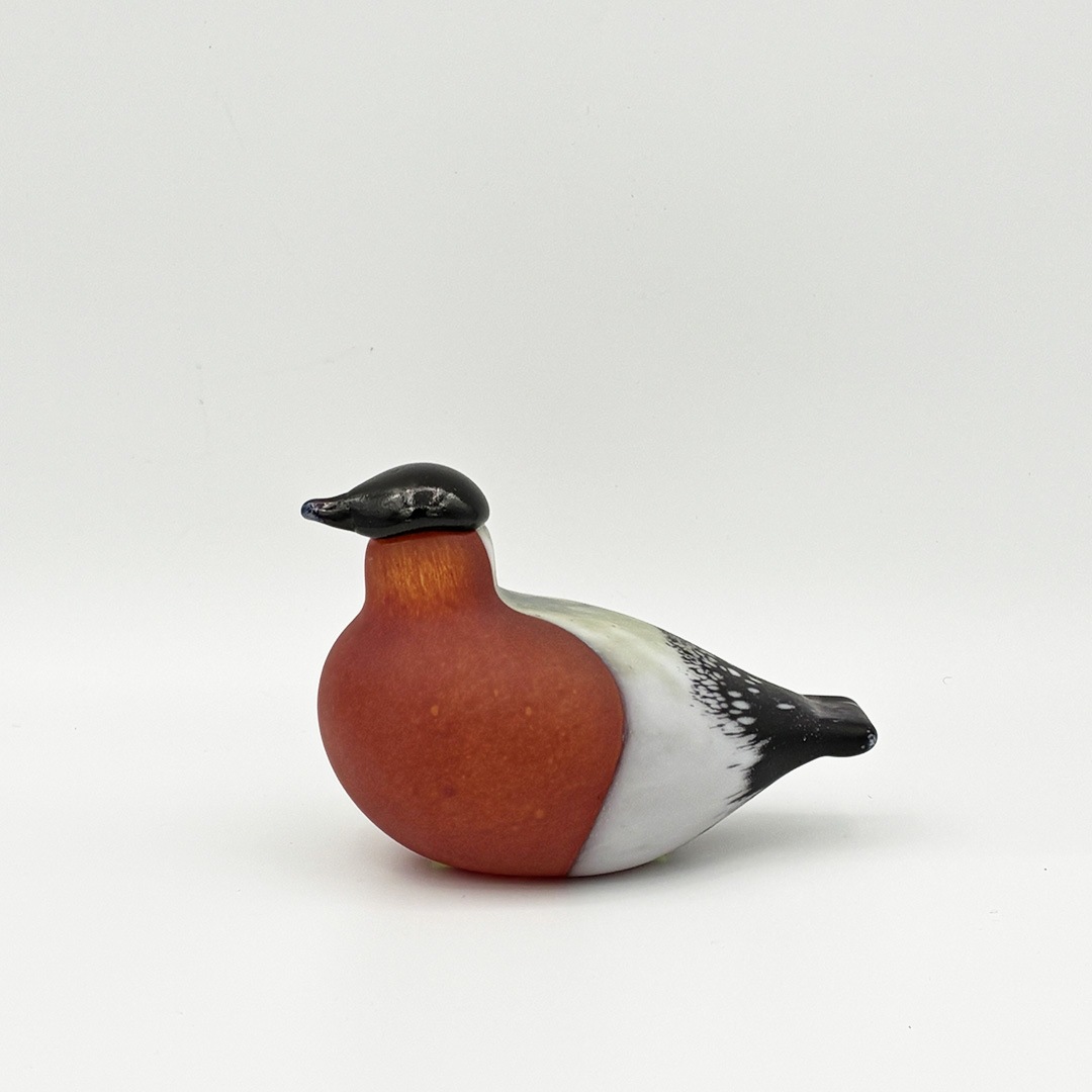 【ヴィンテージ】75 PUNATULKKU／Bullfinch レッド×ブラック×ホワイト（オイバ・トイッカ／Oiva Toikka）