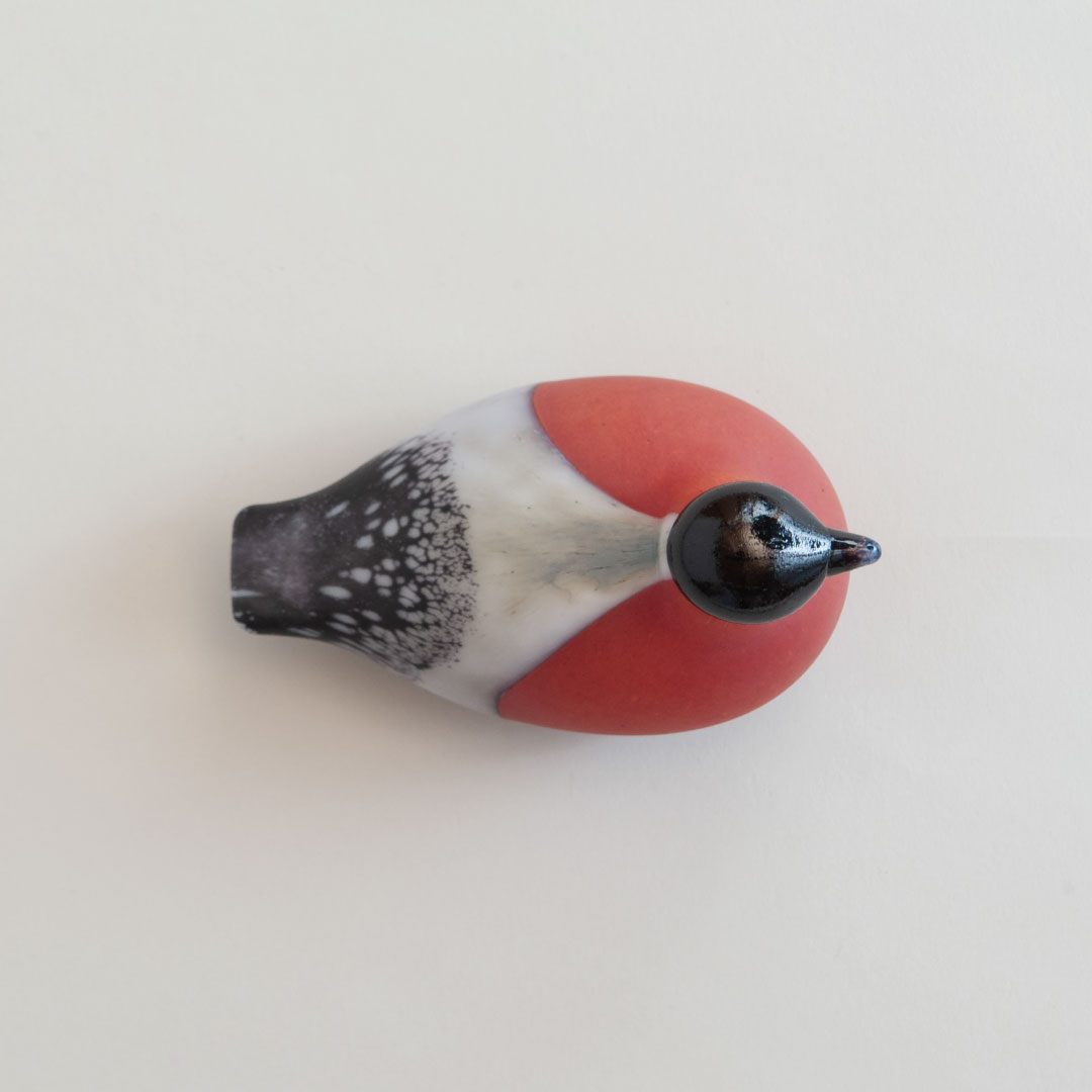 ヴィンテージ】75 PUNATULKKU／Bullfinch レッド×ブラック×ホワイト