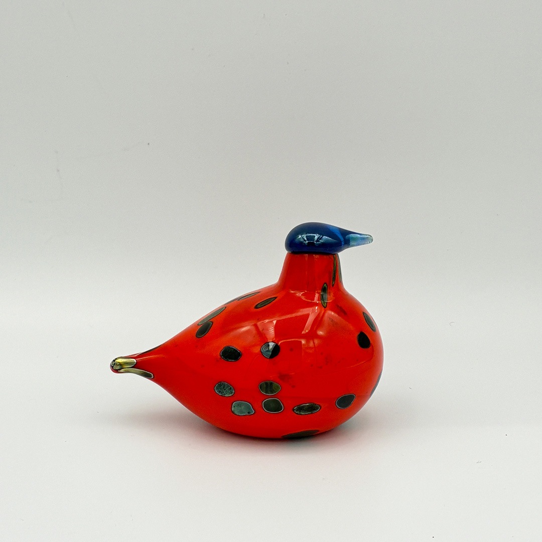 【ヴィンテージ】76 Tulitintti / Firebird オレンジ×ラスター（オイバ・トイッカ／Oiva Toikka）