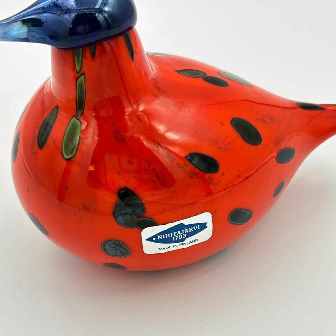 【ヴィンテージ】76 Tulitintti / Firebird オレンジ×ラスター（オイバ・トイッカ／Oiva Toikka）