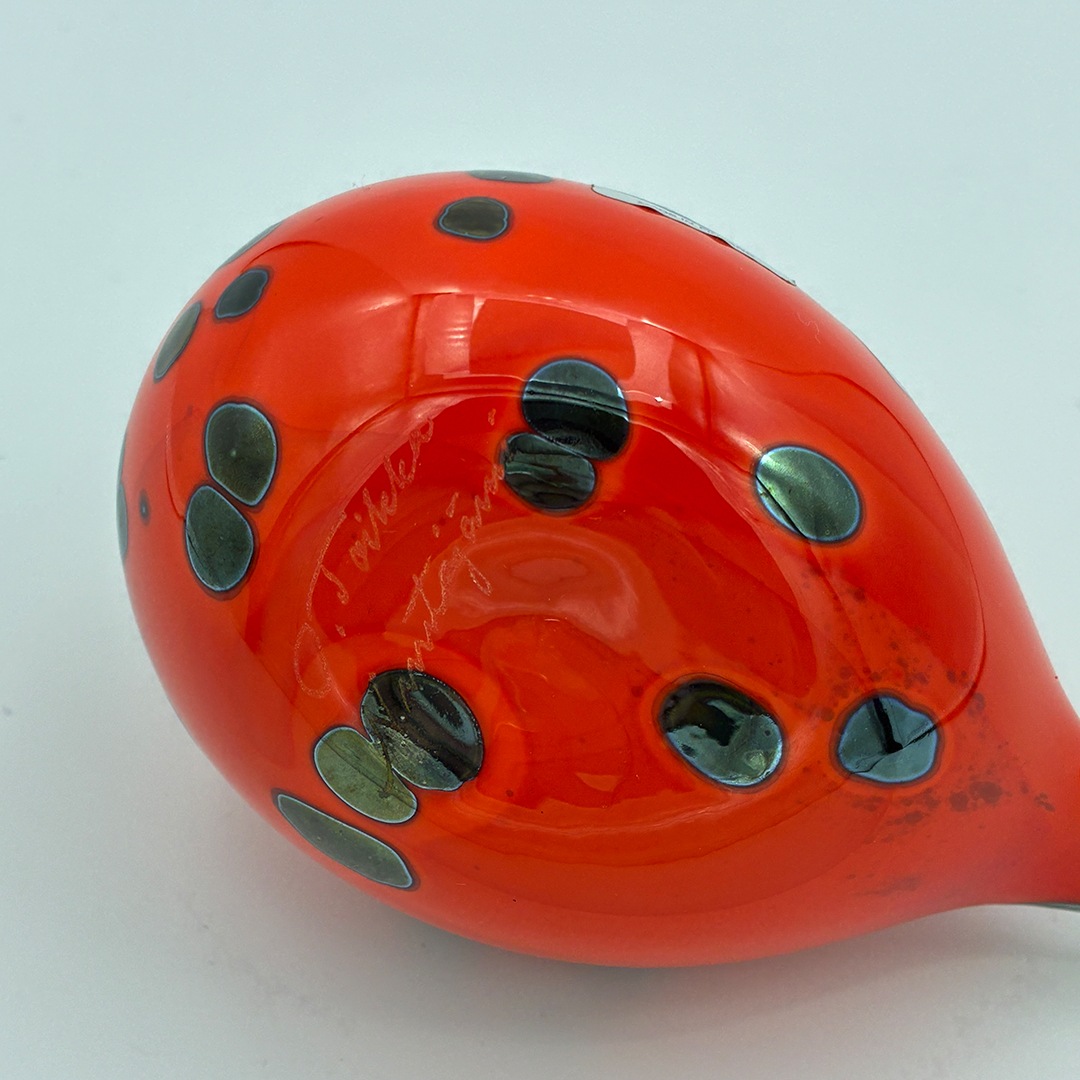 【ヴィンテージ】76 Tulitintti / Firebird オレンジ×ラスター（オイバ・トイッカ／Oiva Toikka）