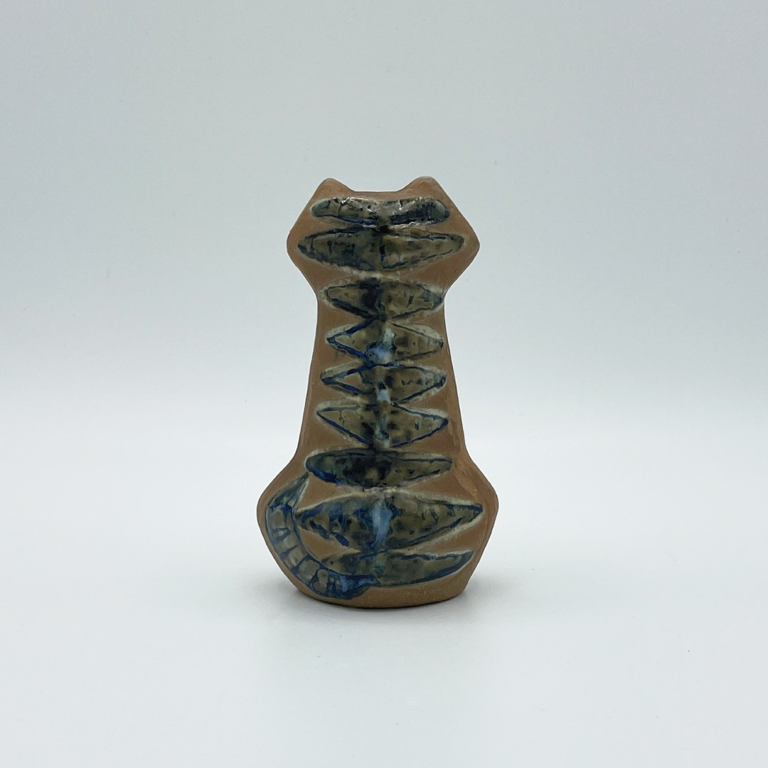 【ヴィンテージ】38 座ったネコ（リサ・ラーソン／Lisa Larson）