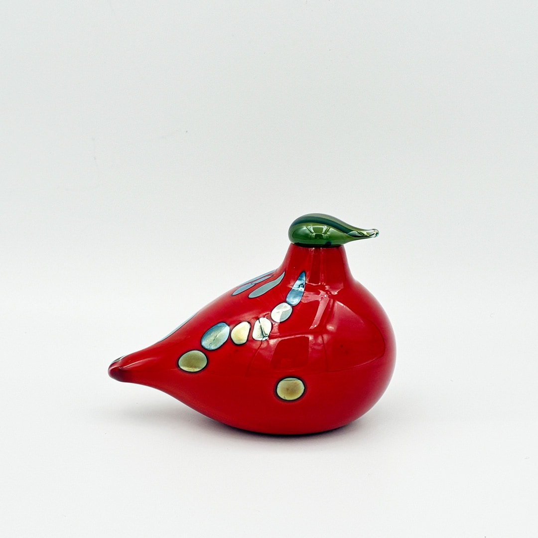 【ヴィンテージ】77 Tulitintti / Firebird レッド×ラスター（オイバ・トイッカ／Oiva Toikka）