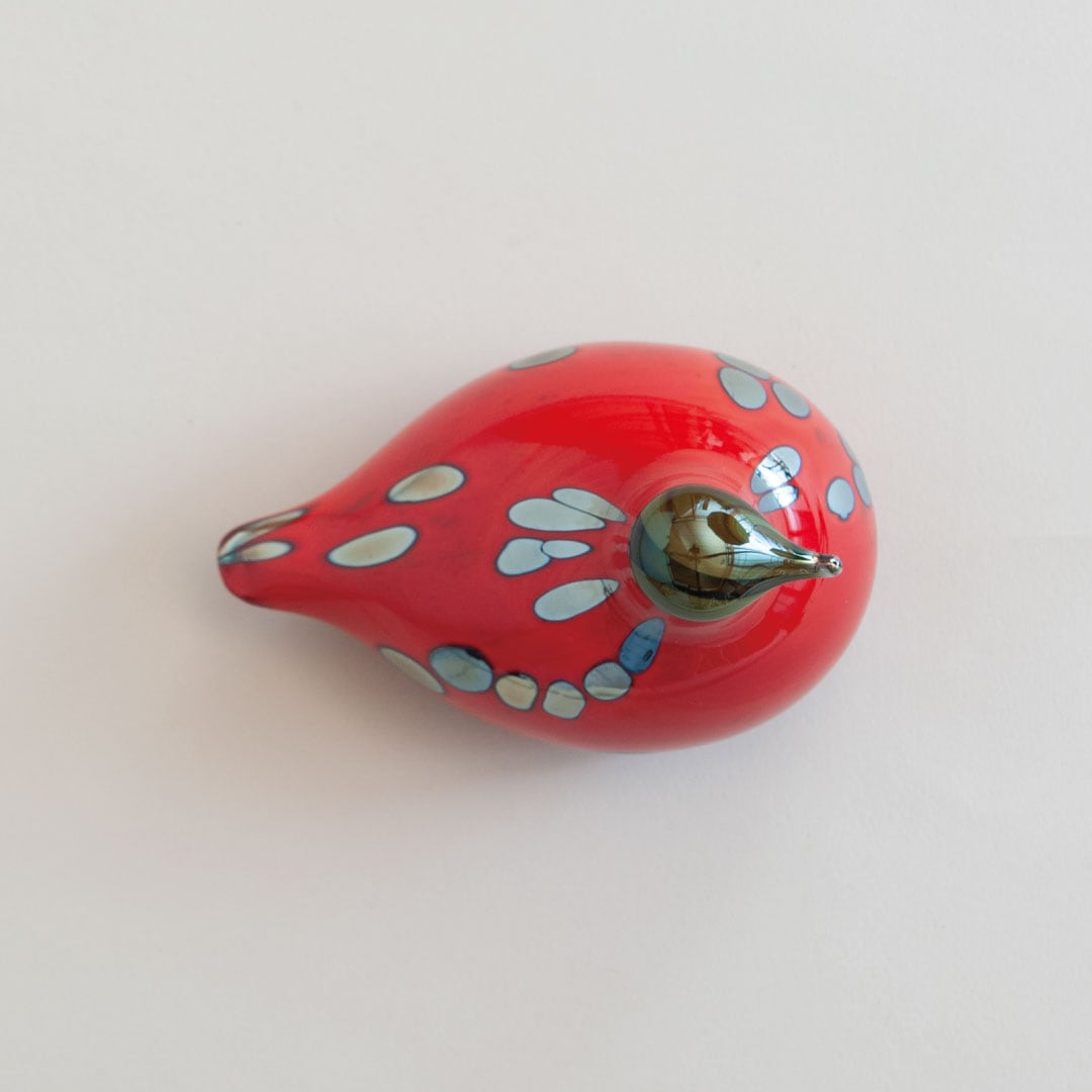 【ヴィンテージ】77 Tulitintti / Firebird レッド×ラスター（オイバ・トイッカ／Oiva Toikka）