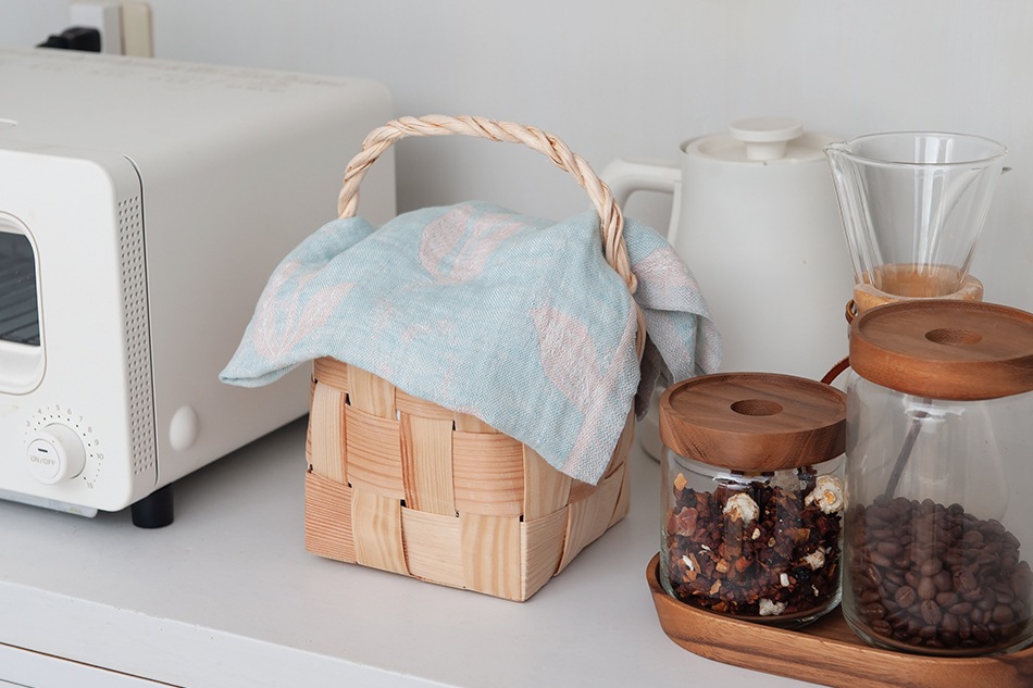 ケサクッカ/KESAKUKKA キッチンタオル 46×46cm(ラプアン カンクリ×ミナ ペルホネン)