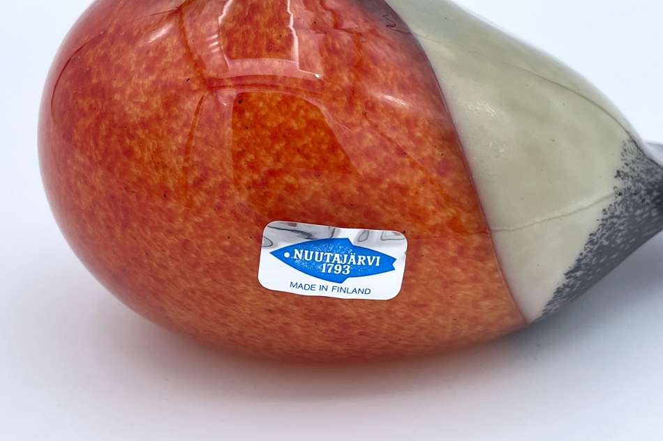 【ヴィンテージ】32 PUNATULKKU／Bullfinch  レッド×ホワイト