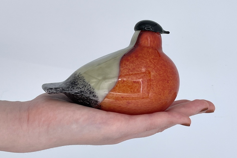 【ヴィンテージ】32 PUNATULKKU／Bullfinch  レッド×ホワイト