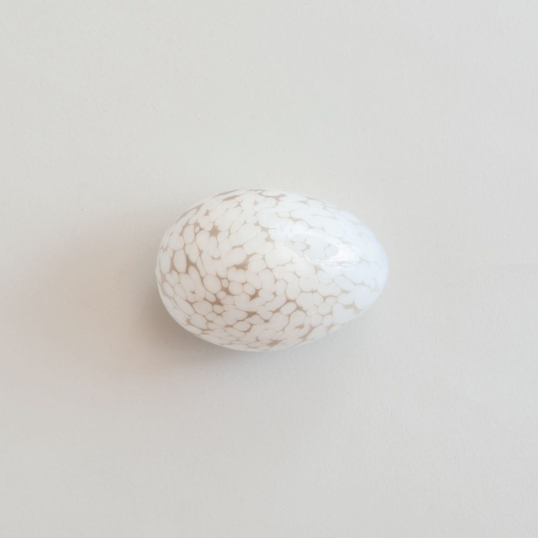 【ヴィンテージ】80 Riekko Egg ホワイト（オイバ・トイッカ／Oiva Toikka）