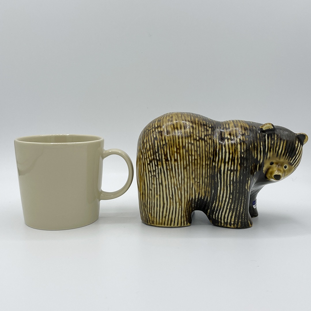 ヴィンテージ】42 クマ（リサ・ラーソン／Lisa Larson） フリー