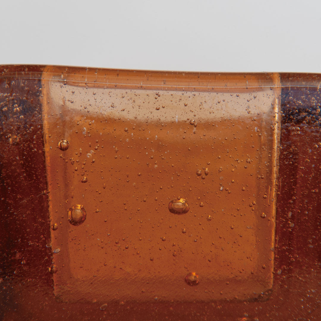 【ヴィンテージ】23 イグル／Igle アシュトレイ H6cm ブラウン（オイバ・トイッカ／Oiva Toikka）