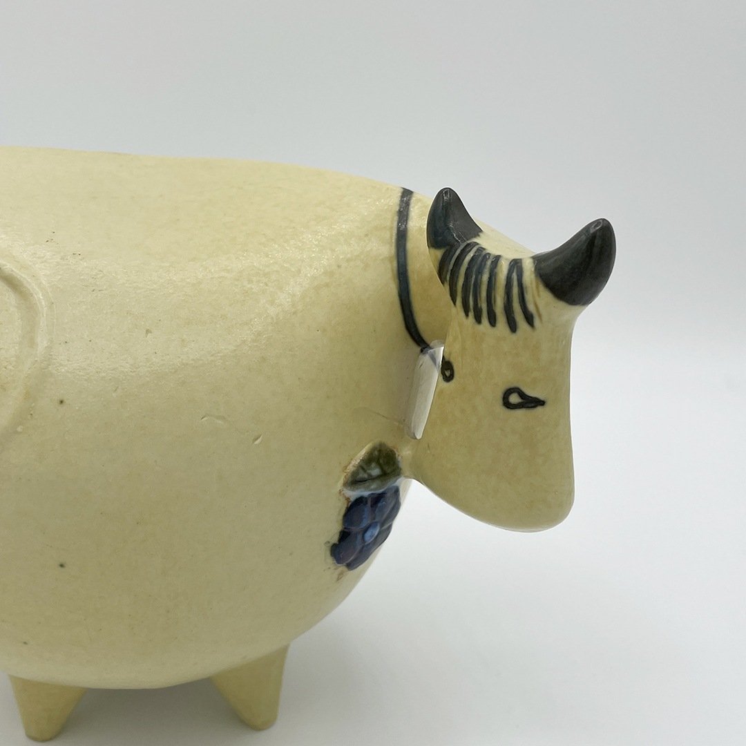 【ヴィンテージ】45 ウシ(リサ・ラーソン/Lisa Larson)