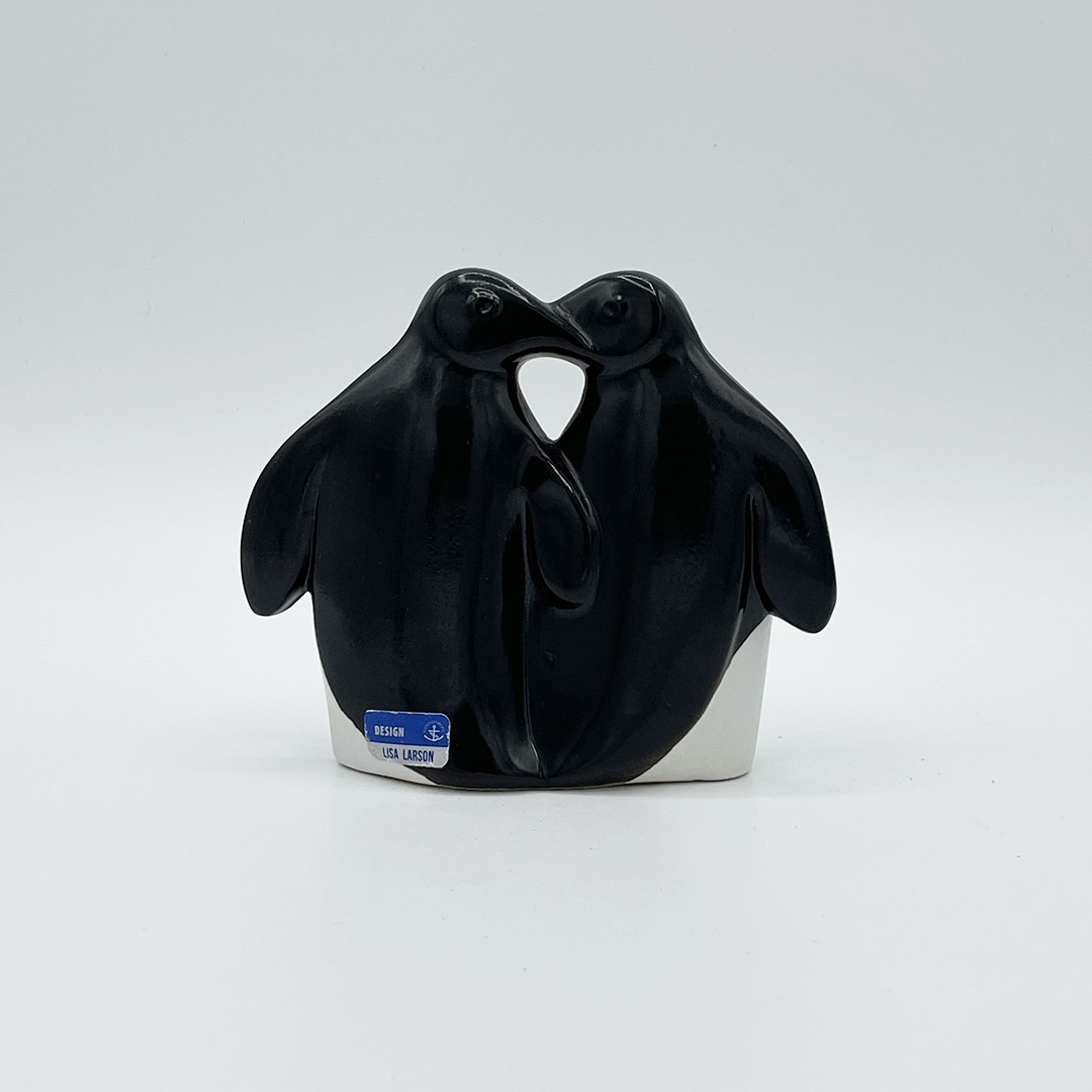 ヴィンテージ】47 ペンギン（リサ・ラーソン／Lisa Larson） フリー
