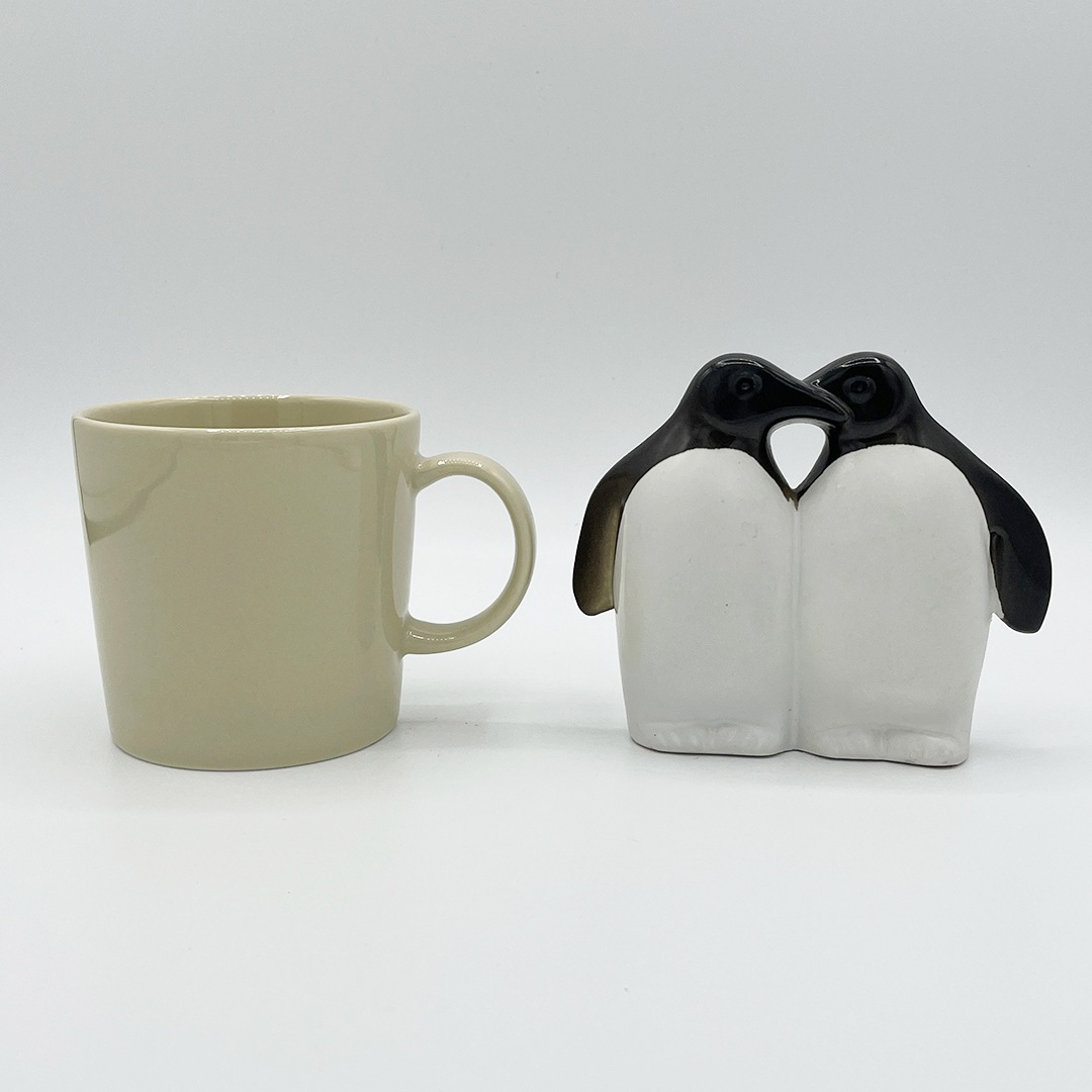 ヴィンテージ】47 ペンギン（リサ・ラーソン／Lisa Larson） フリー