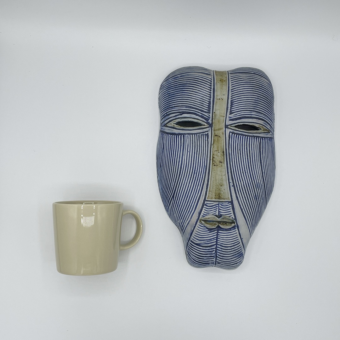 ヴィンテージ】49 Afro マスク（リサ・ラーソン／Lisa Larson） フリー