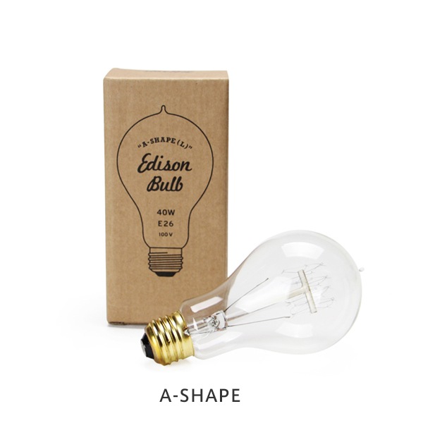 エジソンバルブ フリーデザイン 北欧 ロングライフ スタンダード
