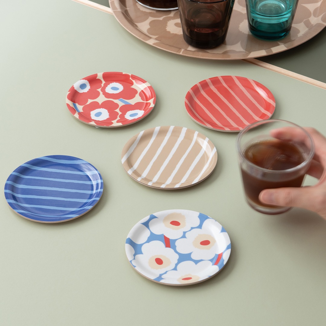 プライウッド コースター（マリメッコ／marimekko）