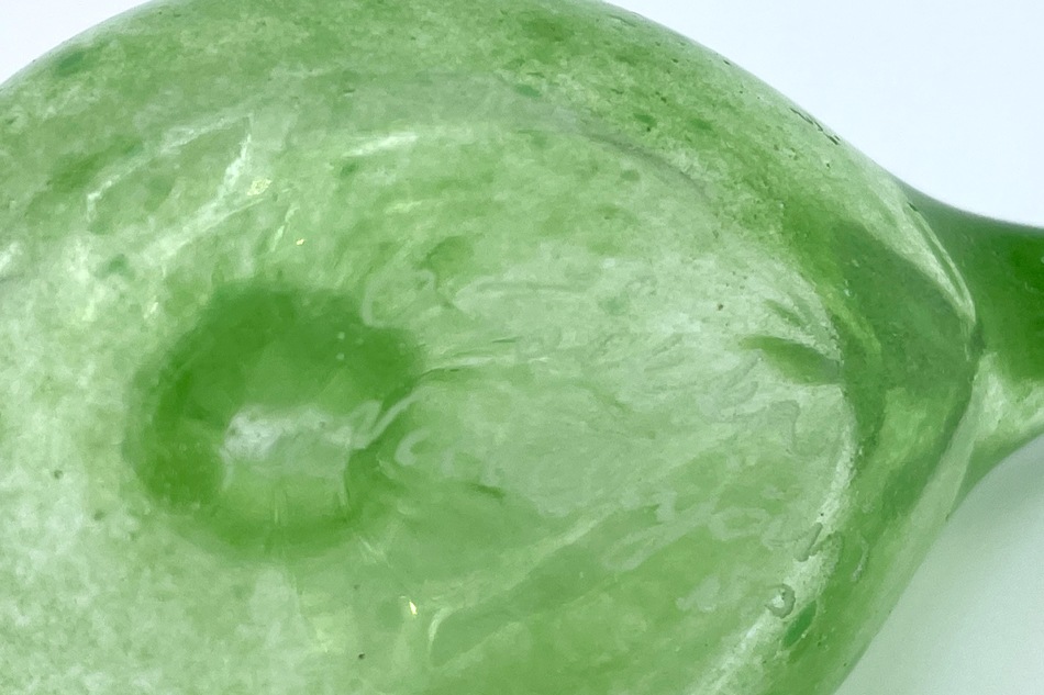 【実物美品】東ドイツ ライト オリーブグリーン ヴィンテージ】53 Hippiainen／Golden-Crested Kinglet ライトグリーン