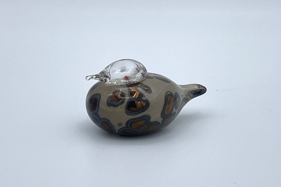  bird イッタラ バード　Small Gold Crest 北欧アートガラス/iittala/イッタラバード/Oiva Toikka