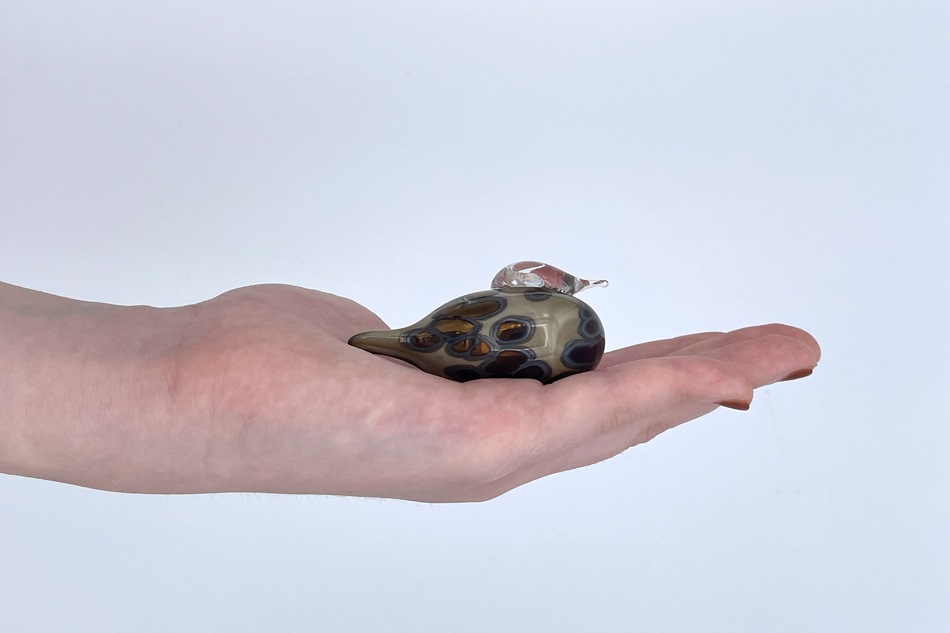 Small Goldcrest 箱付き オイバ・トイッカ イッタラ バード 北欧アートガラス/iittala/イッタラバード/Oiva Toikka