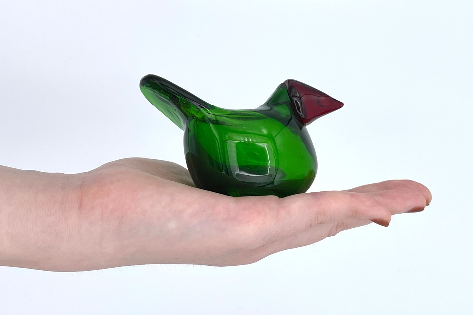 イッタラ Sieppo ヴィンテージ　1972-78 ヴィンテージ】55 Sieppo／Flycatcher グリーン×レッド フリー