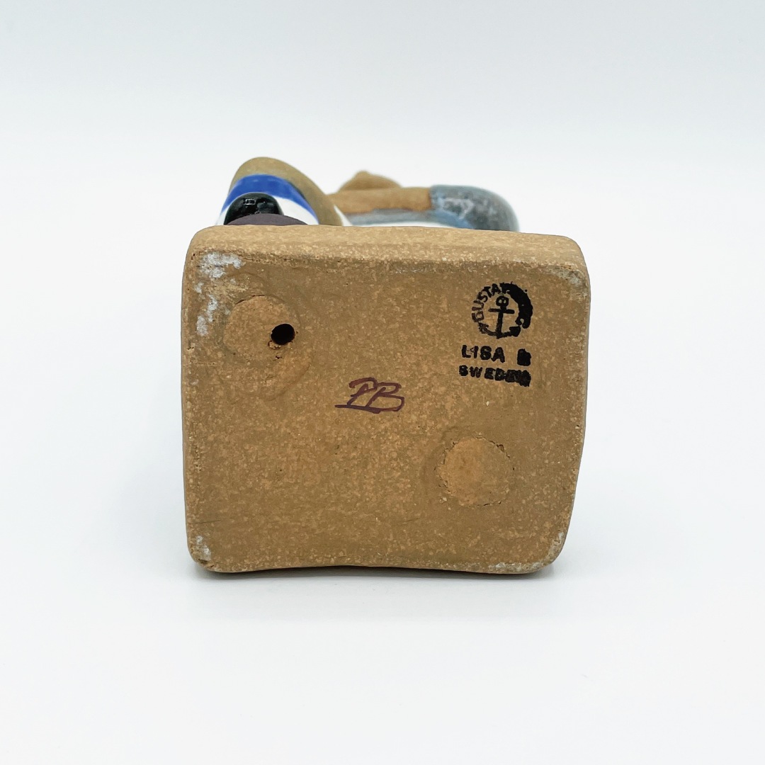 【ヴィンテージ】24 フットボールプレイヤー（リサ・ラーソン／Lisa Larson）