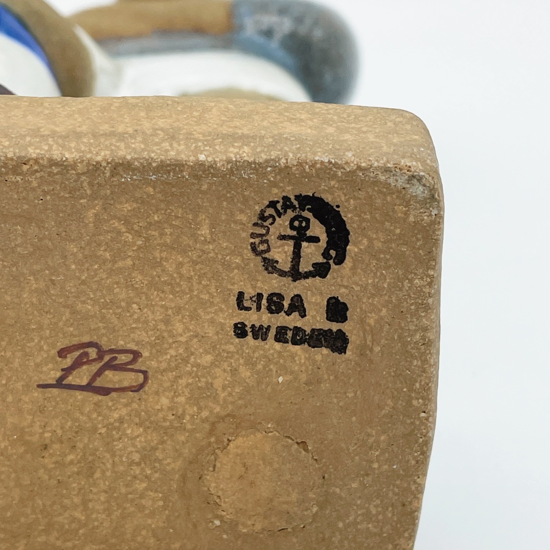 【ヴィンテージ】24 フットボールプレイヤー（リサ・ラーソン／Lisa Larson）