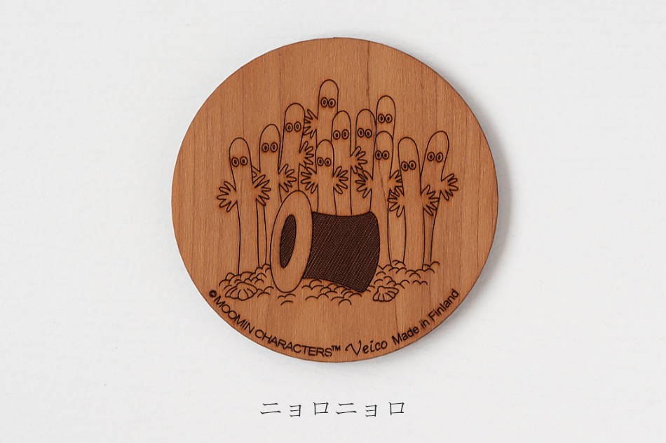ムーミン 白樺コースター（ヴェイコ／Veico）