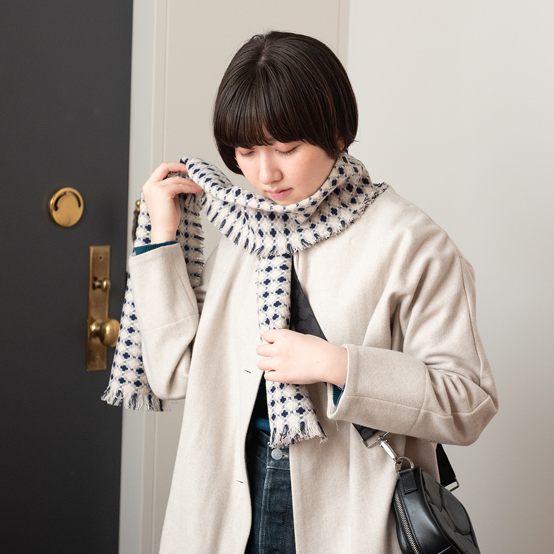 キジハバ スカーフ/kijihaba scarf(生地の可能性/kijinokanosei)