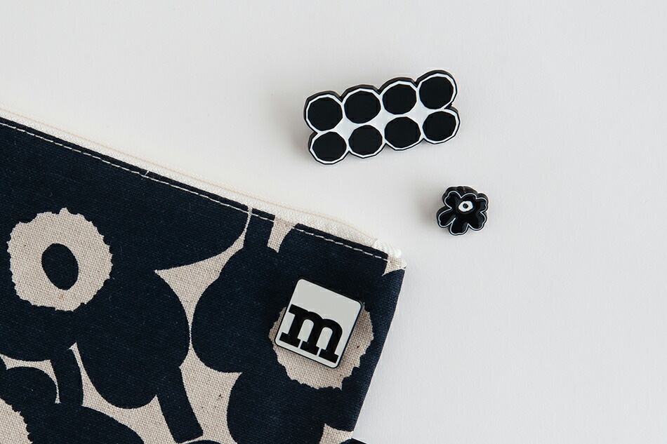 プンプリ／PUMPULI ピンバッチ【単品販売】（マリメッコ／marimekko）