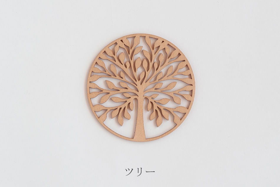 リトアニア木製コースター