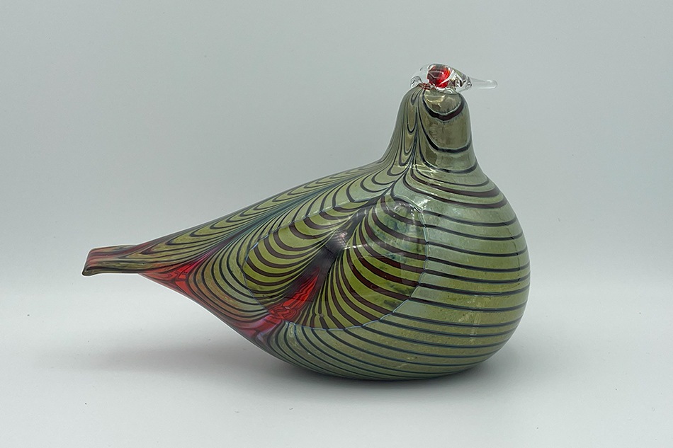 【ヴィンテージ】02 Fasaani／Pheasant グリーン×レッド