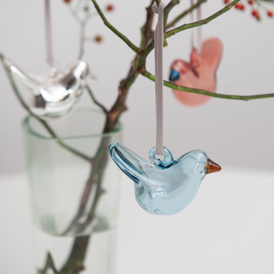 イッタラ　バード　オーナメント　ピンク　イエロー　各3個 イッタラ バード オーナメント ピンク イエロー 各3個 【公式通販】