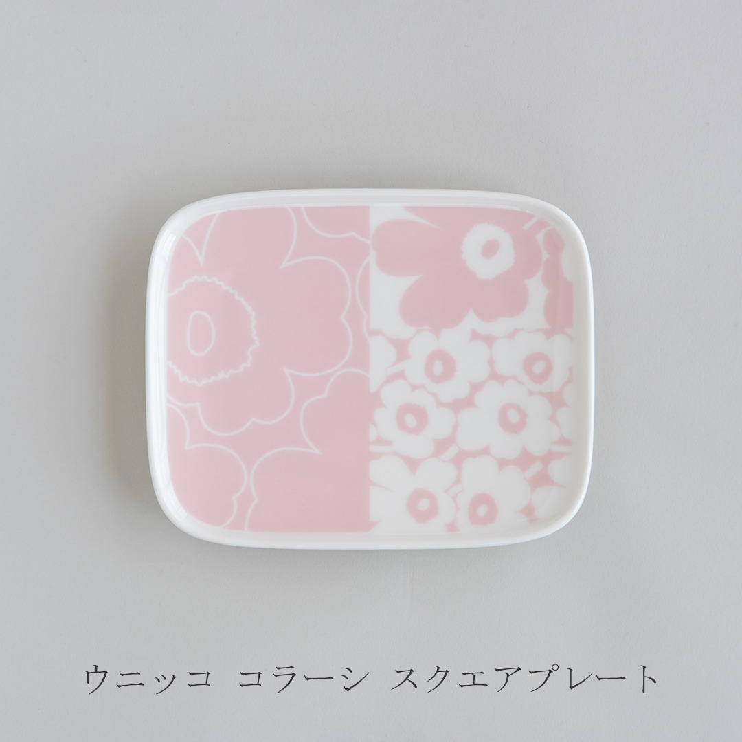 ウニッコ ピンク×ホワイト（マリメッコ／marimekko） フリーデザイン