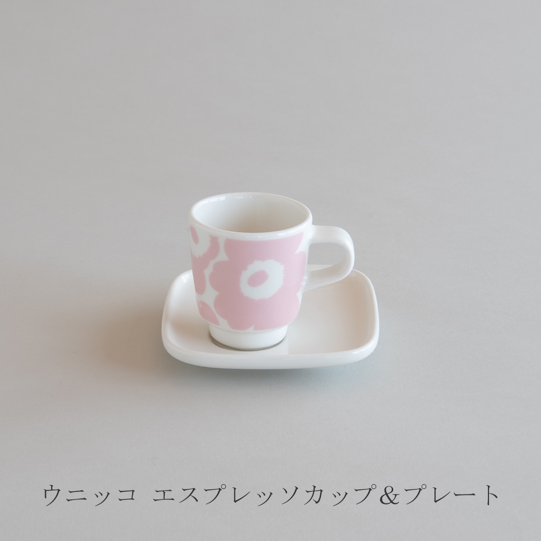 ウニッコ ピンク×ホワイト（マリメッコ／marimekko） フリーデザイン