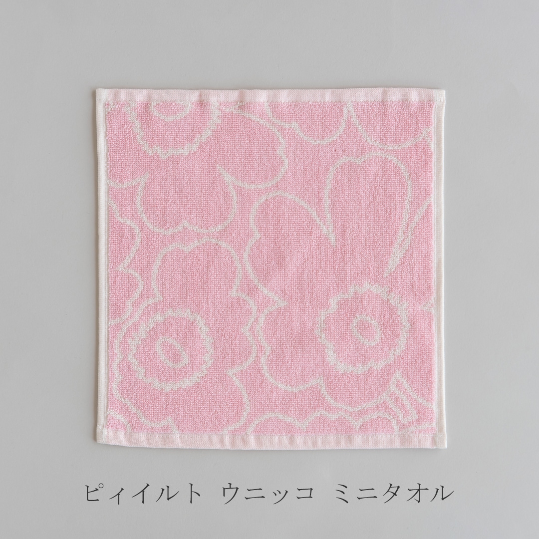 ウニッコ ピンク×ホワイト（マリメッコ／marimekko） フリーデザイン