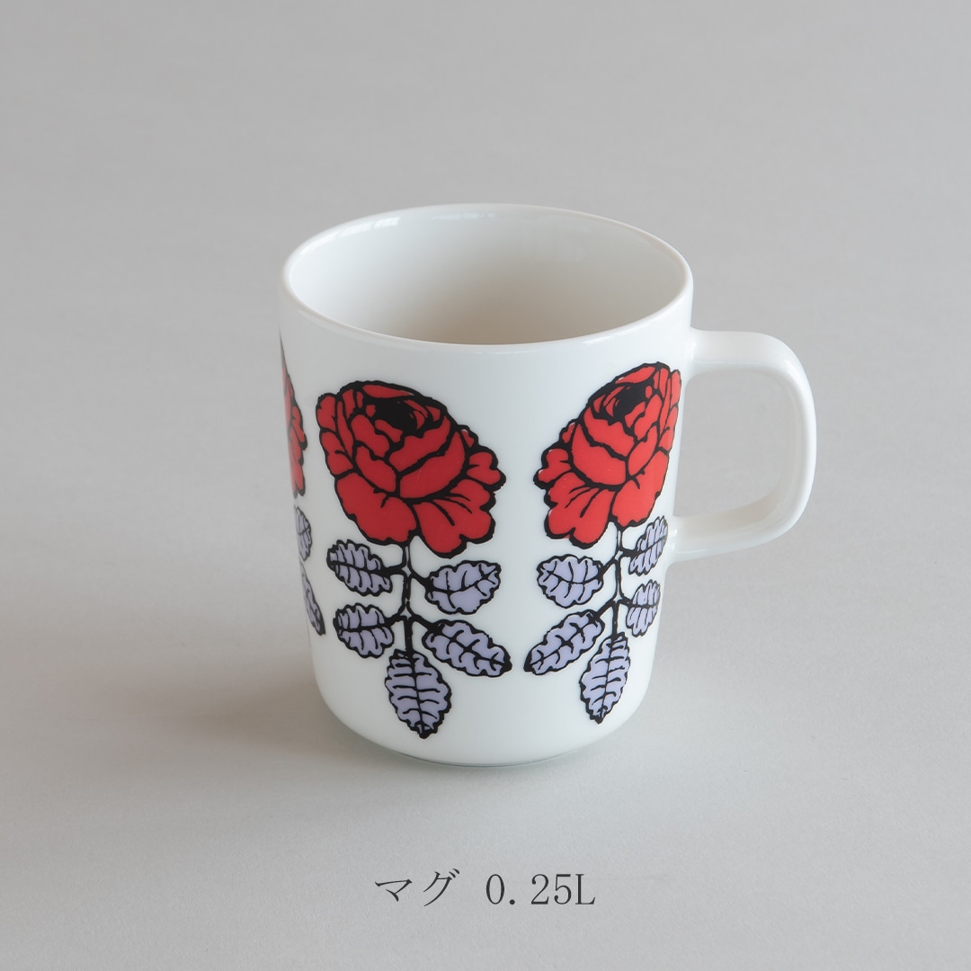 アジア限定】ヴィヒキルース レッド×ライラック（マリメッコ